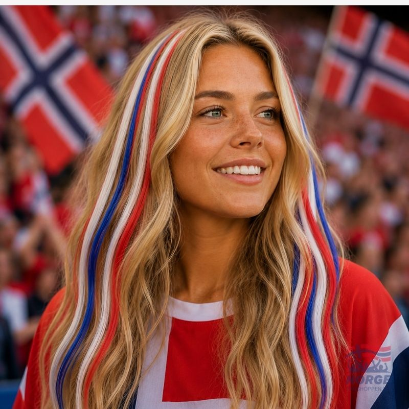 Hair-extentions Norge 2stk