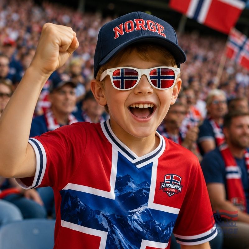 Fanshoppens Norge-solbriller 2026  - Junior
