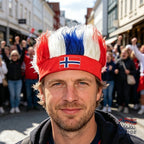 Pannebånd med hår