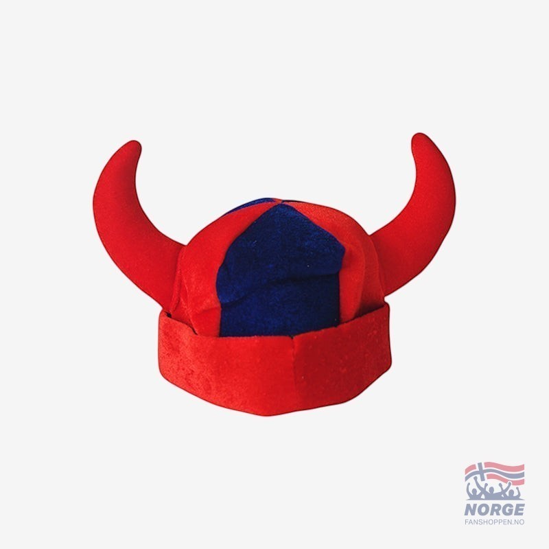 Vikinghjelm Norge stoff