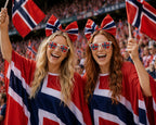 Poncho Norge - Kvinne/Small