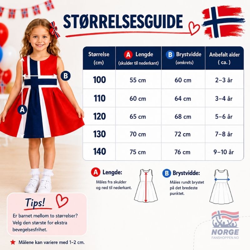 Norgekjole - barn - fest