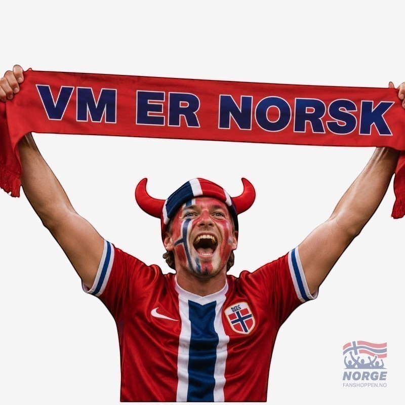 Superlight skjerf - VM ER NORSK