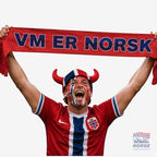 Superlight skjerf - VM ER NORSK