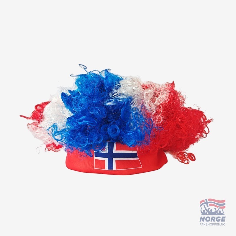 Parykk med pannebånd