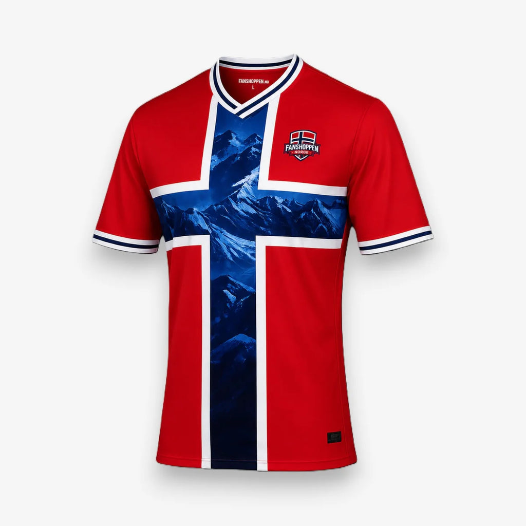 Norge Supporterdrakt – Fanshoppen Edition - VOKSEN inkludert hatt